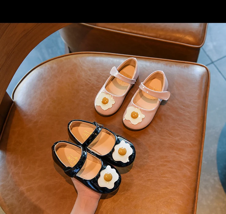Bakkotie/ г.; Осенняя детская обувь из искусственной кожи черного цвета; Новинка; модная обувь Mary Jane на плоской подошве для маленьких девочек; милая розовая мягкая модельная обувь принцессы