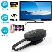 For Miracast/Airplay Mirroring/Youtube RK3036 airplay Phone Wireless Display Mirroring Device WiFi HDMI TV Dongle Support DLNA