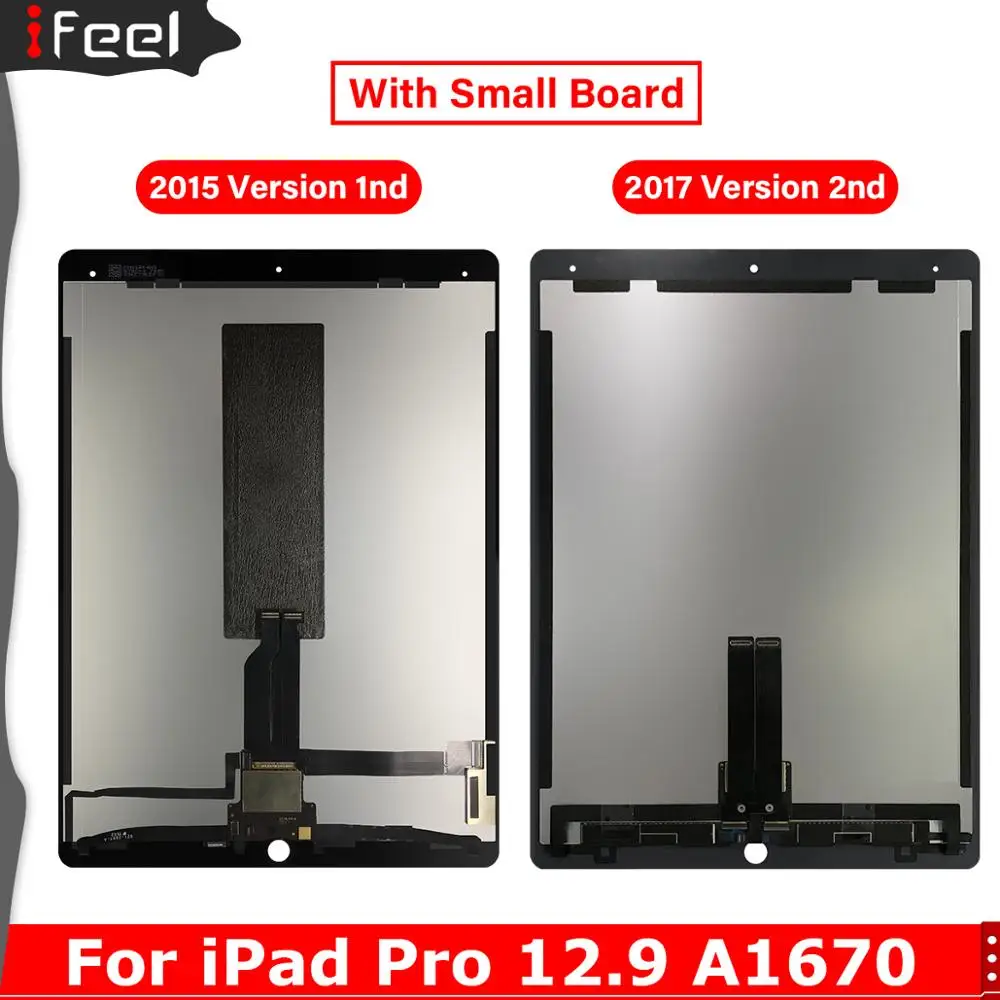 ЖК дисплей с дигитайзером сенсорного экрана в сборе для iPad Pro 12 9 (версия 2015/2017) A1670