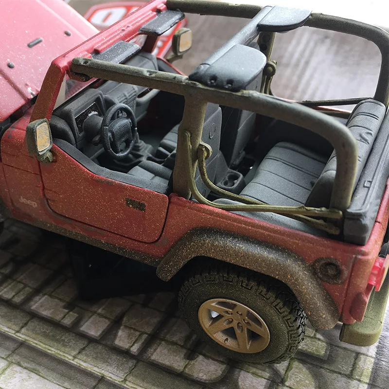 Maisto 1: 27 Jeep Wrangler модель автомобиля из сплава Wrangler модель автомобиля