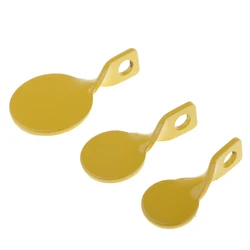 3pcs Stainless Steel Spinner Target Plates 2.5cm 3cm 4cm for Shooting Hunting Practice
