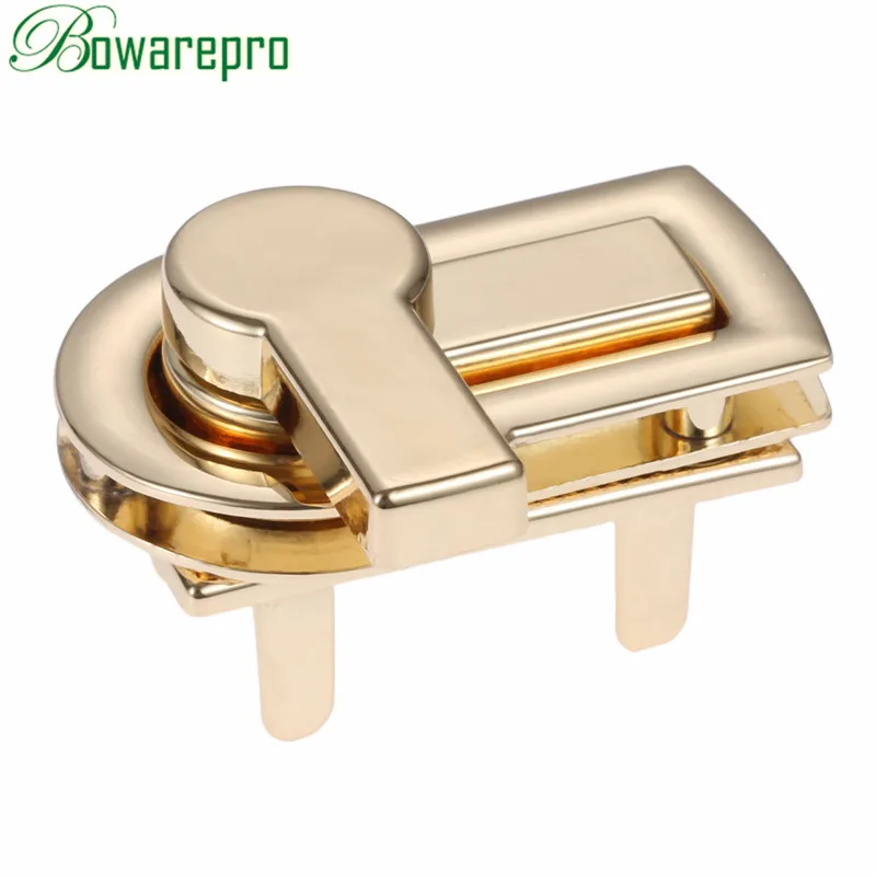 Bowarepro DIY металлическая застежка Поворотная Блокировка замка для DIY сумки Сумка кошелек фурнитура застежка детали для сумок аксессуары 46 мм