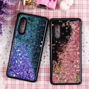 

For Vivo Z5X Nex V11 V15 Pro Case Silicone Glitter Liquid Black Quicksand Cover For Vivo Y97 Y93 Y83 Y7S Y71 Y17 X27 V9 Cases