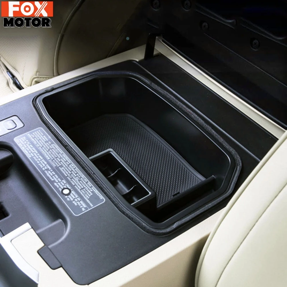 Armrest Storage Box Phone Holder Tray Pallet For Toyota Land Cruiser