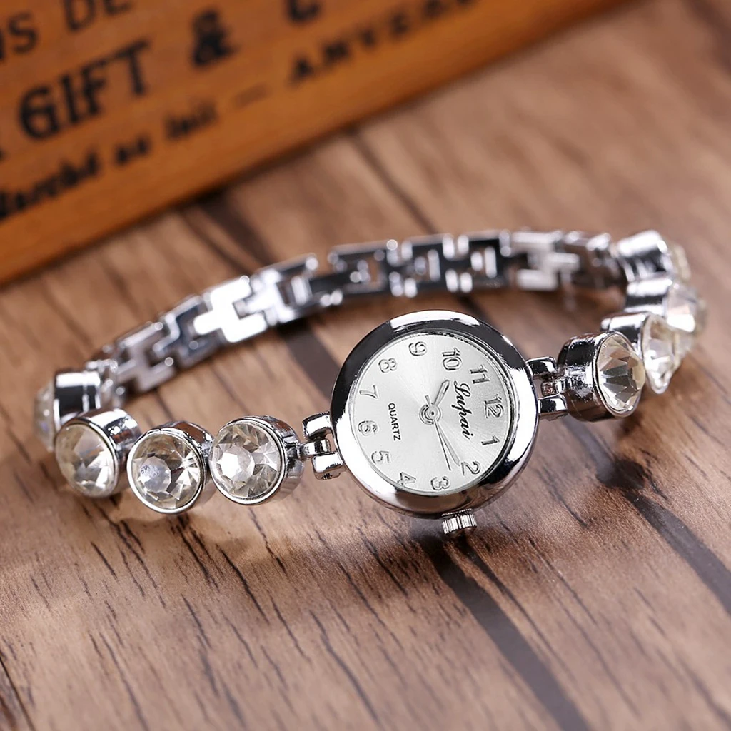Lvpai-Reloj de pulsera informal de lujo para mujer, pulsera con correa de flores, reloj de cuarzo elegante, regalo, nuevo - Imagen 6