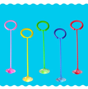 

Colorful PU Flashing Wheel Ball Fun Toy Balls Classical Skipping Fitness Equipment Indoor Outdoor For Adult Kids Children