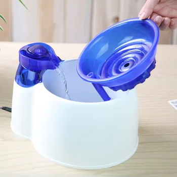 

3L Pet Cat Water Fountain Pet Drinking Water Dispenser Mute Drinker Feeder Bowl with Night Light Fresh Water Filter Drinking