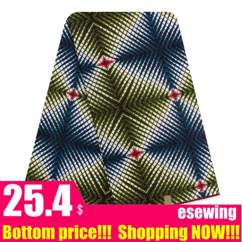 Африканский принт Анкара швейный материал настоящий воск блок принты ткань tissus Воск Принт настоящий воск tissus Анкара