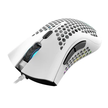 

7 Buttons Gaming Mice Q8 LED Desktop Computer RGB 7200dpi Hollowed Wired Mouse for Household Computer Accessories