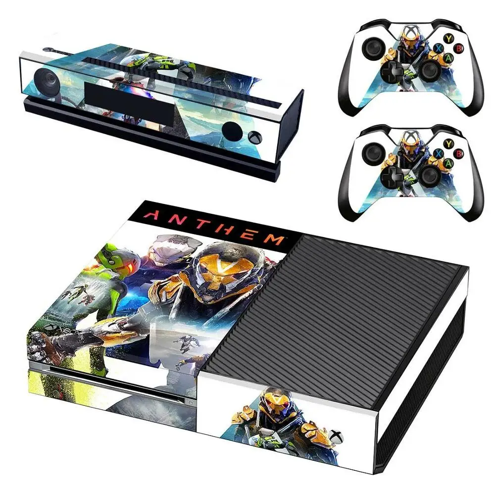 Гимн наклейка s для xbox one виниловые наклейки для кожи Стикеры Adesivo для xbox one консоль Kinect два контроллера шкуры