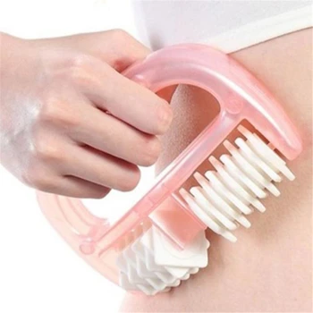 

Stovepipe Brush Handle Push Fat Body Roller Meridian Brush Genuine Push Fat Massager Relieve Fatigue Comfortable Relax Massager