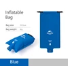 Blue Inflatable bag