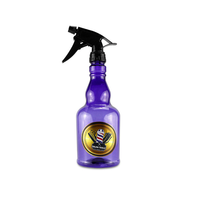 Hairdressing Spray Bottle Salon Barber Hair Tools Water Sprayer Retro Whiskey Oil Head Watering Can