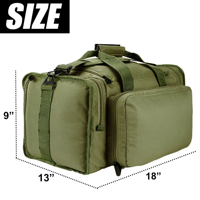 SoarTheatre-Sac de tir Dulgun Range, sacs de sport pour pistolets  HandCelebrols, fermeture à glissière verrouillable, pieds coordonnants  RapDuty, noir - AliExpress