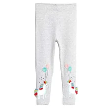 Jumping meter/леггинсы для девочек; Штаны для маленьких девочек; детские леггинсы с принтом единорога, фламинго и животных; брюки для девочек; детские штаны