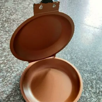 

TV new pancake bonanza copper non-stick frying pan double-sided pan gold folding frying pan Griddles & Grill Pans Cooker