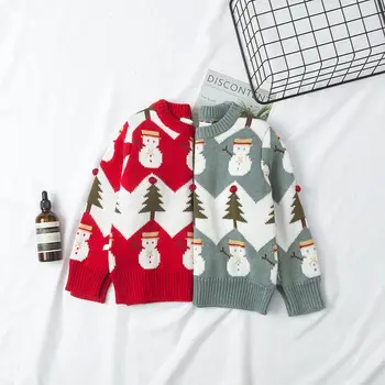 

2-7T Unisex Children's Lovely Sweater for Christmas Ugly Sweatshirt Xmas Knit Clothes Best Gift wholesale