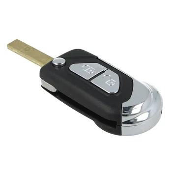 

IperChiavi ICIT30 remote key shell 2 buttons with blade HU83 battery on electronic circuit without Transponder for Peugeo
