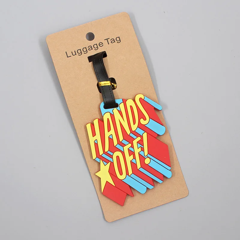 Travel Accessories 'IT'S NOT YOURS' Luggage Tag - Durable Silica Gel ID Holder & Portable Baggage Label