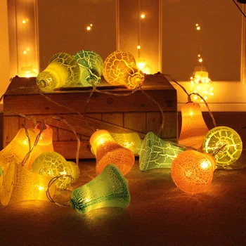 

Crack bell LED decorative string lighting battery box lamp.