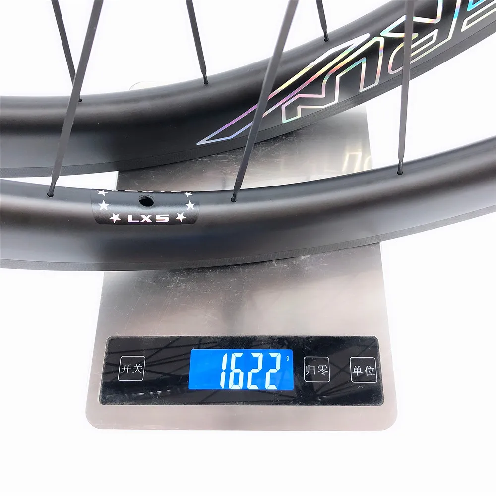 Flash Deal 700C carbon wheels brake LEERUN logo UD matte of the mark 38 mm 50 mm 60 mm 88 mm  carbon road bike bicycle wheel set 4