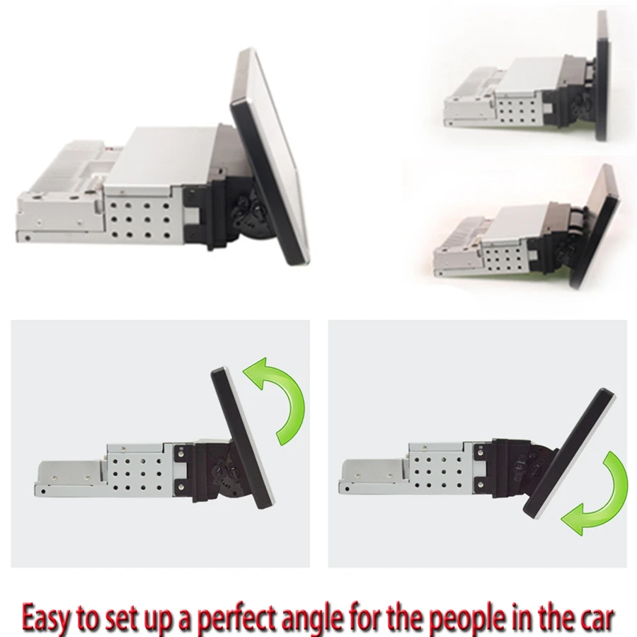  Universal 1DIN Android 9.1 Adjustable 10.1