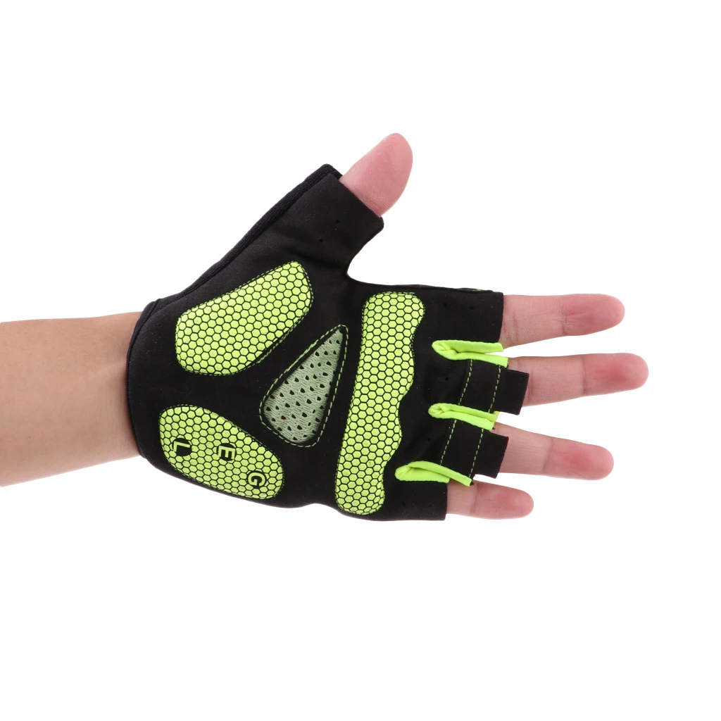 Cycling Gloves with Shock-absorbing Gel Pad Breathable Half Finger Fingerless MTB Mountain Rode Bike Bicycle Riding Gloves M-XL
