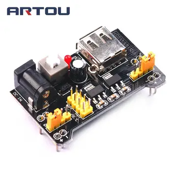 

MB102 Breadboard Power Supply Module 3.3V 5V For Arduino Solderless Bread Board Voltage Regulator DIY