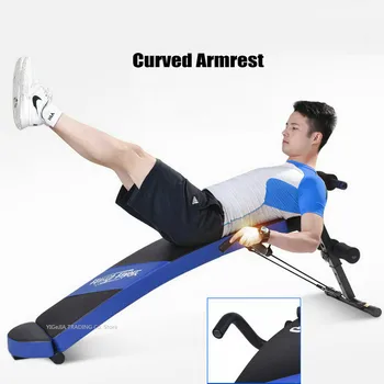 Multifunctional Sit-ups Bench with Big Armrest, Foldable Supine Board, Adjustable Workout Ab Abdominal Exercise Bench
Multifunctional Sit-ups Bench with Big Armrest, Foldable Supine Board, Adjustable Workout Ab Abdominal Exercise Bench