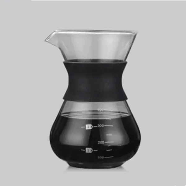 400ml 600 мл/800 мл термостойкий стеклянный кофейник кофейные чашки счетная Кофеварка бариста Перколятор - Цвет: 400ml