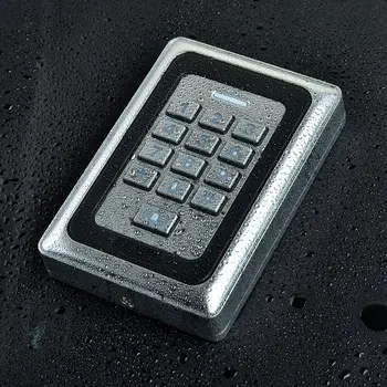 

Id Card Access Control Machine Silver Metal Touch Access Controller Identification Card Password Access Controller