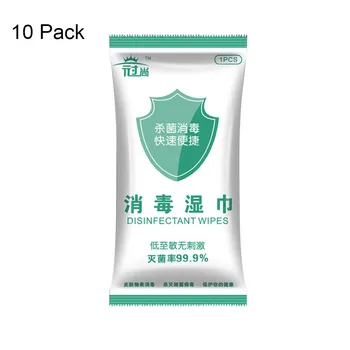 

Physical Surface Antibacterial Wet Wipe hand Cleaning Tissue Clean Hand Health Care 10/25 Pack Aid Home Skin Cleanser Wet Wipes