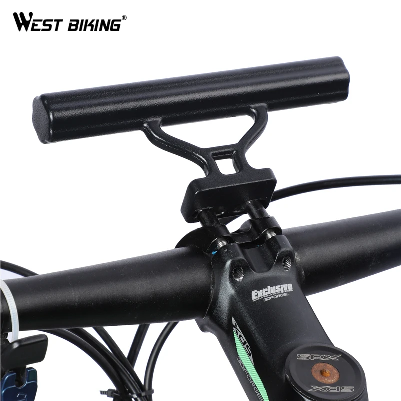 Bike Flashlight Holder Handle Bar Bicycle Accessories Extender Mount Bracket