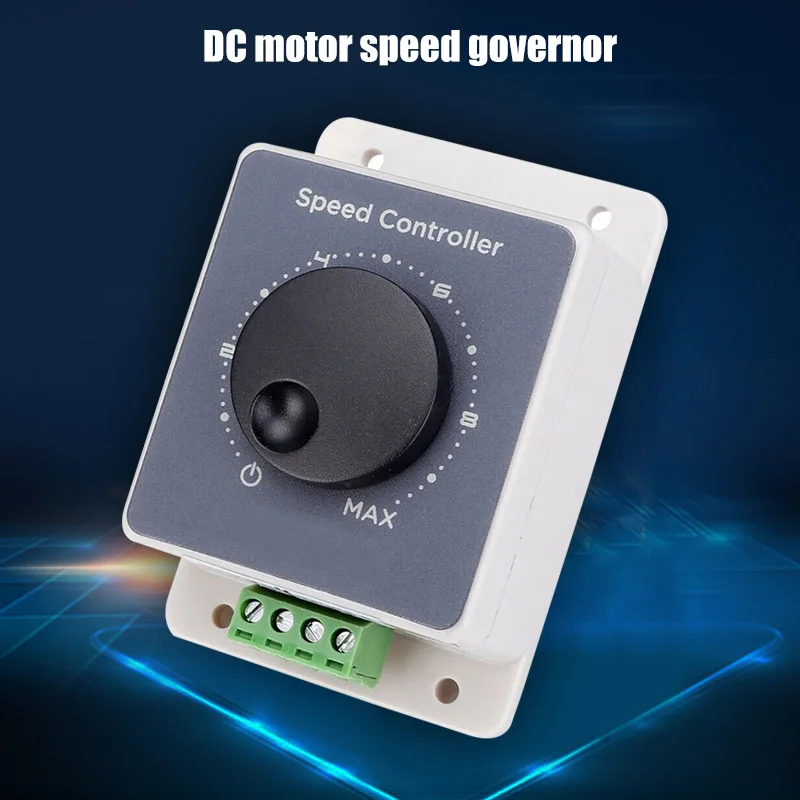 

PWM 12V-48V 20A DC Motor Adjustable Speed Controller Regulator Switch MJJ88