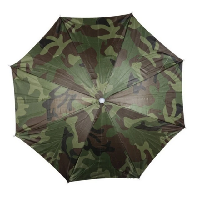 Fishing Sun Hat Umbrella Equipped for Sun Protection Sun Rain Caps with Camouflage Pattern Hat for Gardening 1
