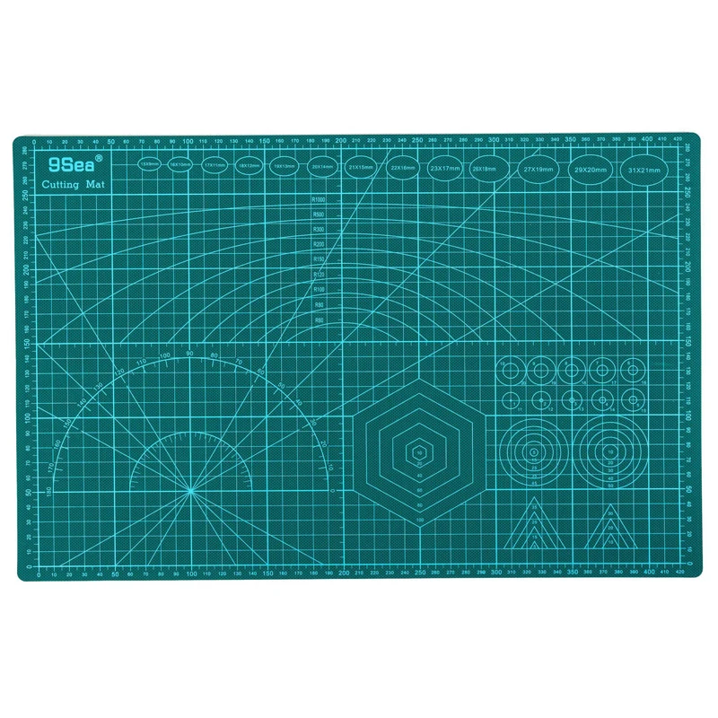 9Sea Double sided A3 Cutting Mat/Pad Model Making Craft Art Tool