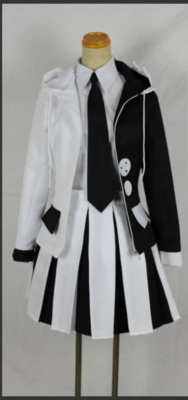 female Аниме DanganRonpa Косплей Dangan ronpa костюмы Монокума с чулком полный комплект - Цвет: female