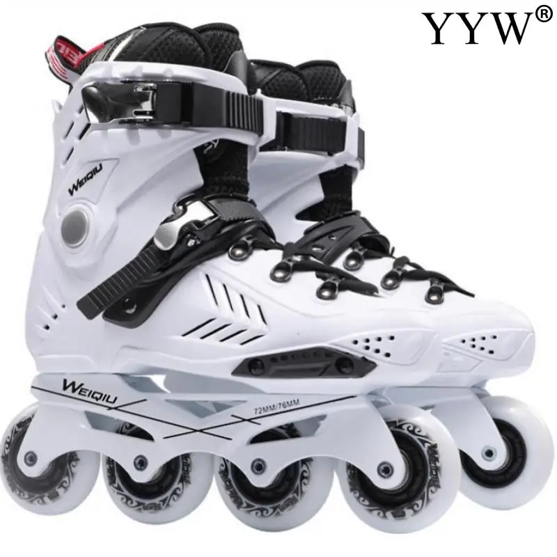 2020 Girls Women Adult Kid Beginner Roller Skates Skating Shoes Inline Sneakers 4 wheels 1 Row Line Outdoor Training Gym Sport | Спорт и