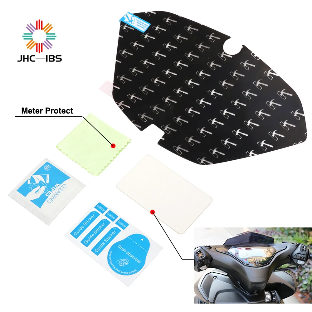 

JHC Motorcycle Speedometer Scratches Meter Dashboard Scratch Film Sticker Screen Protector For Yamaha NVX155 AEROX 155