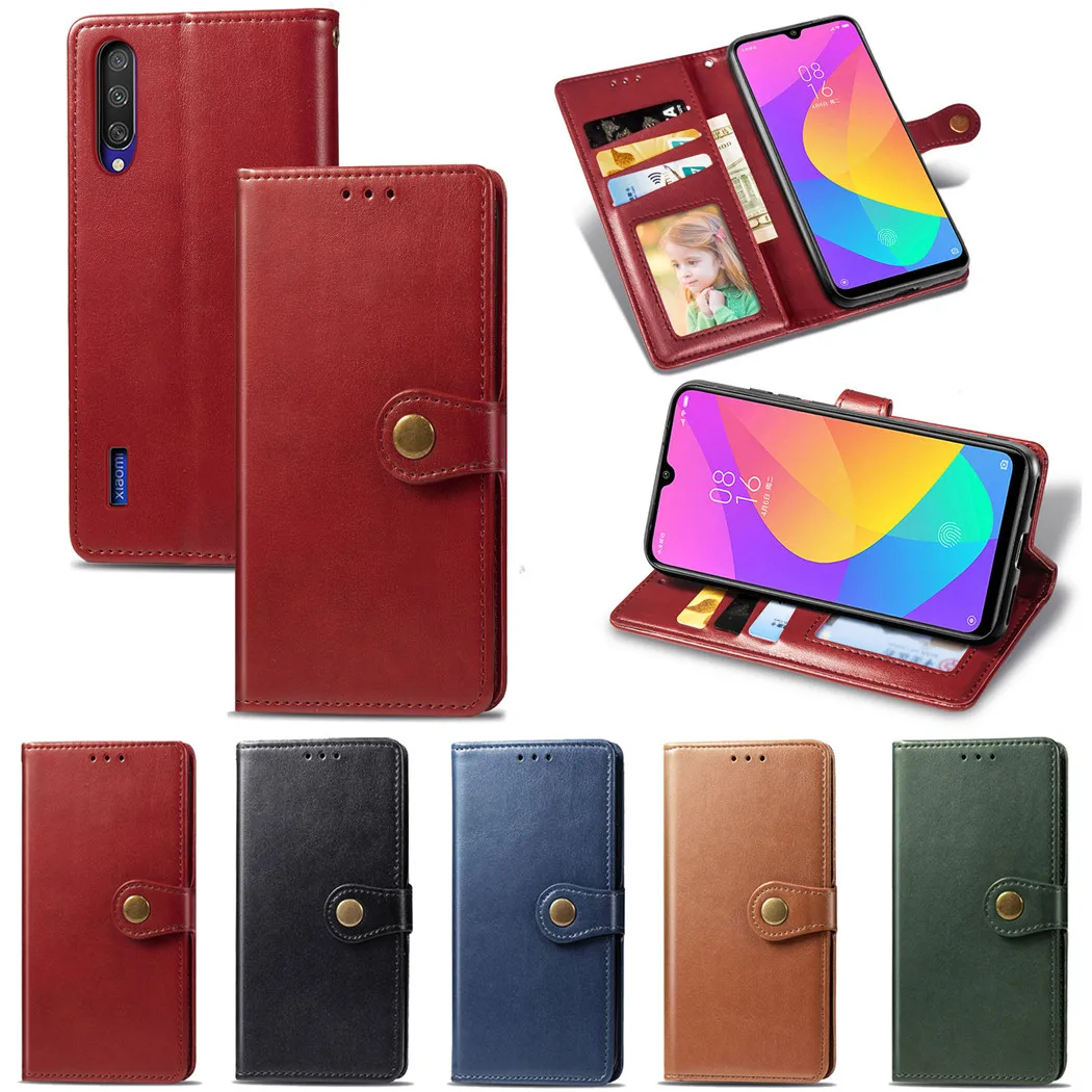 Чехол-бумажник для Xiaomi Mi 9T Pro Кожаный чехол-книжка CC9 CC9e A3 | Мобильные телефоны и