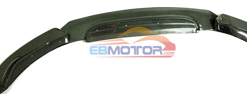 Real Carbon Fiber V Style Front Lip Splitter Spoiler for BMW F80 M3 F82 F83 M4 Bumper