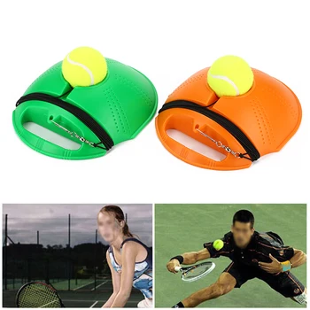 

Tennis Training Tool Movement Athletics Sports Home Tennis Singles Linker Tennis Practice Trainer Portable Practical PE