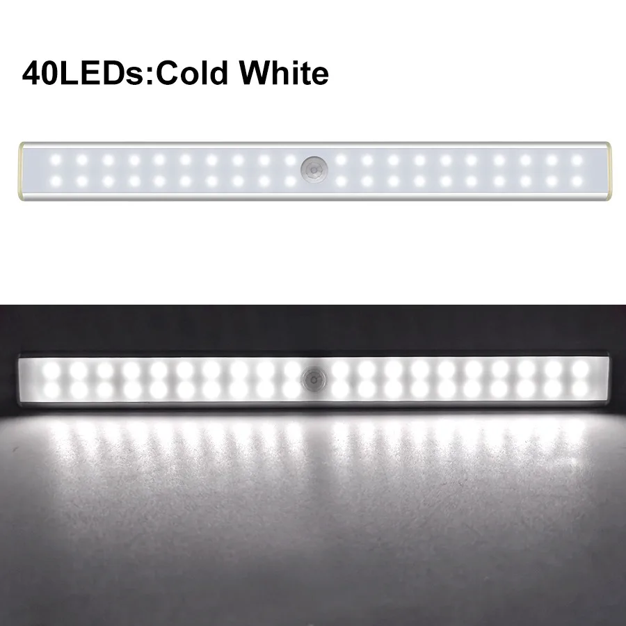 24 40 60 LED Schrank Licht USB Aufladbare Unter Schrank Lightening