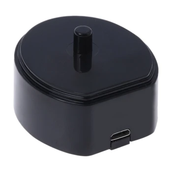 

Electric Toothbrush Charger Charging Cradle USB Line Data Cable Portable Base for HX6730, HX6721, HX3216 Black
