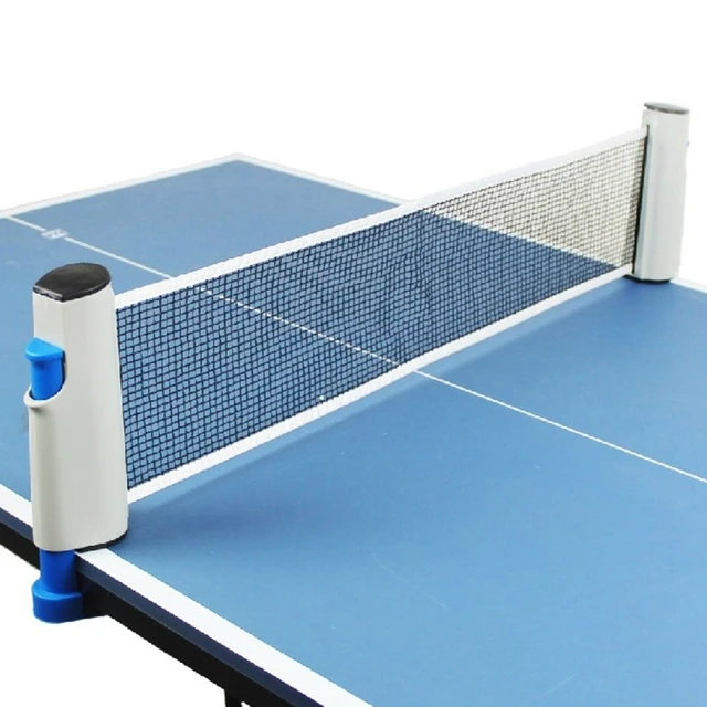 Red retráctil para tenis de mesa, malla de ping-pong portátil con longitud  ajustable para jugar al ping-pong - AliExpress