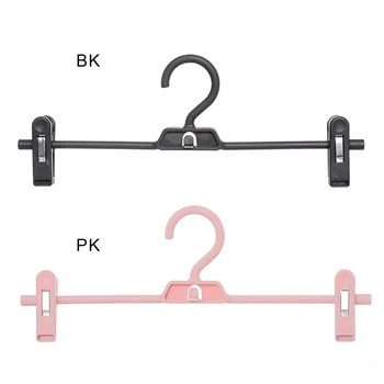 

Drying Anti-slip Clothes Hanger with Clips Rack Hooks Multifunction Pants Clothes Storage Holder Organizer
