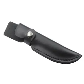 

Sheath Cover Hunting Knife Pocket Leather Sheath Outdoor Tool Black Tactical Bags Knife Sleeve Case Camping Portable Pouch