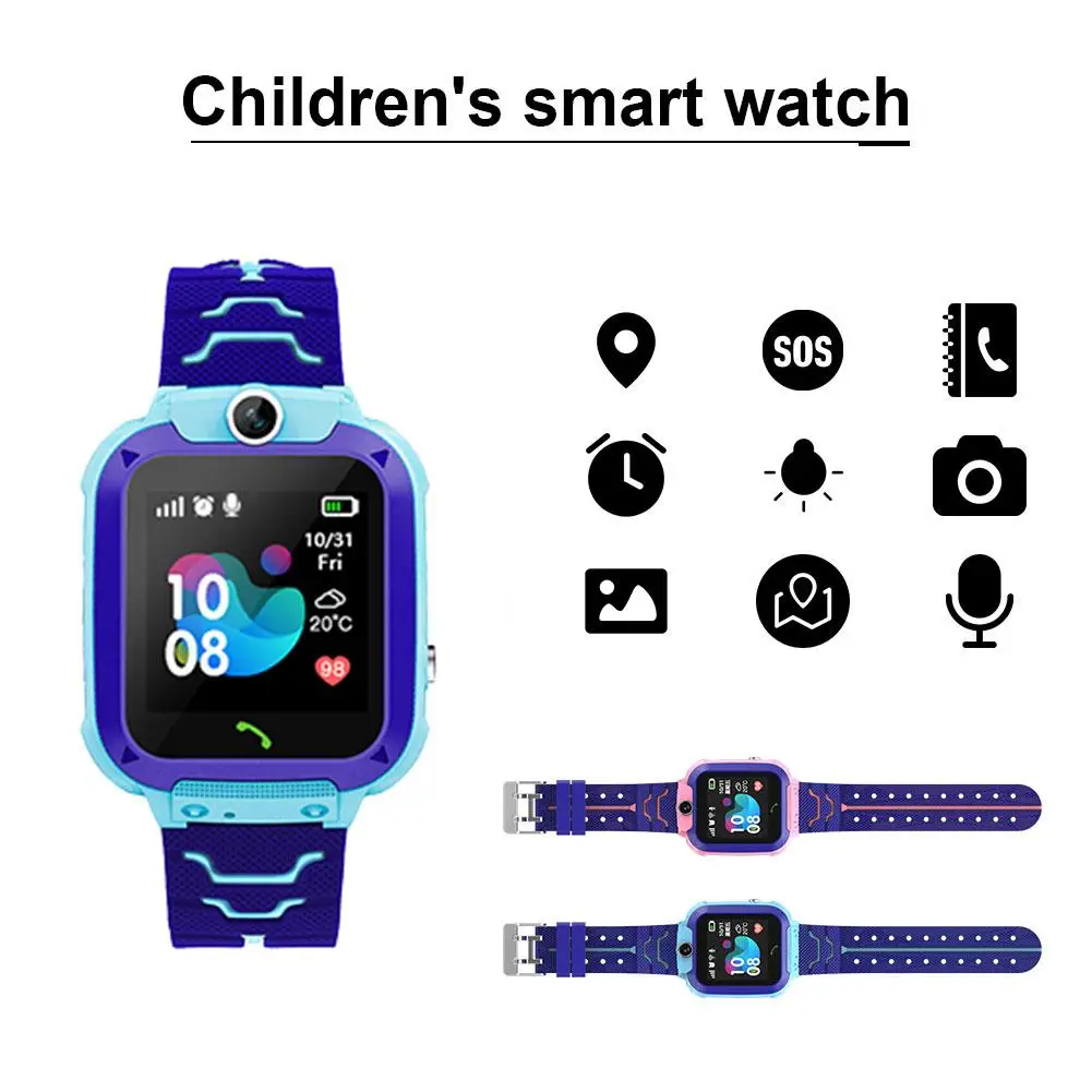 4G Smart Watch 1.44inch Colorful Touchscreen Smartwatch IP65 Waterproof Smart Watch With Wifi GPS Smart Watch For Children