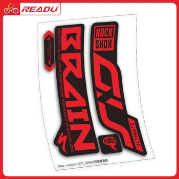 

2019 rockshox sid brain smart version front fork sticker mountain bike bicycle mountain bike stickers bicycle protection