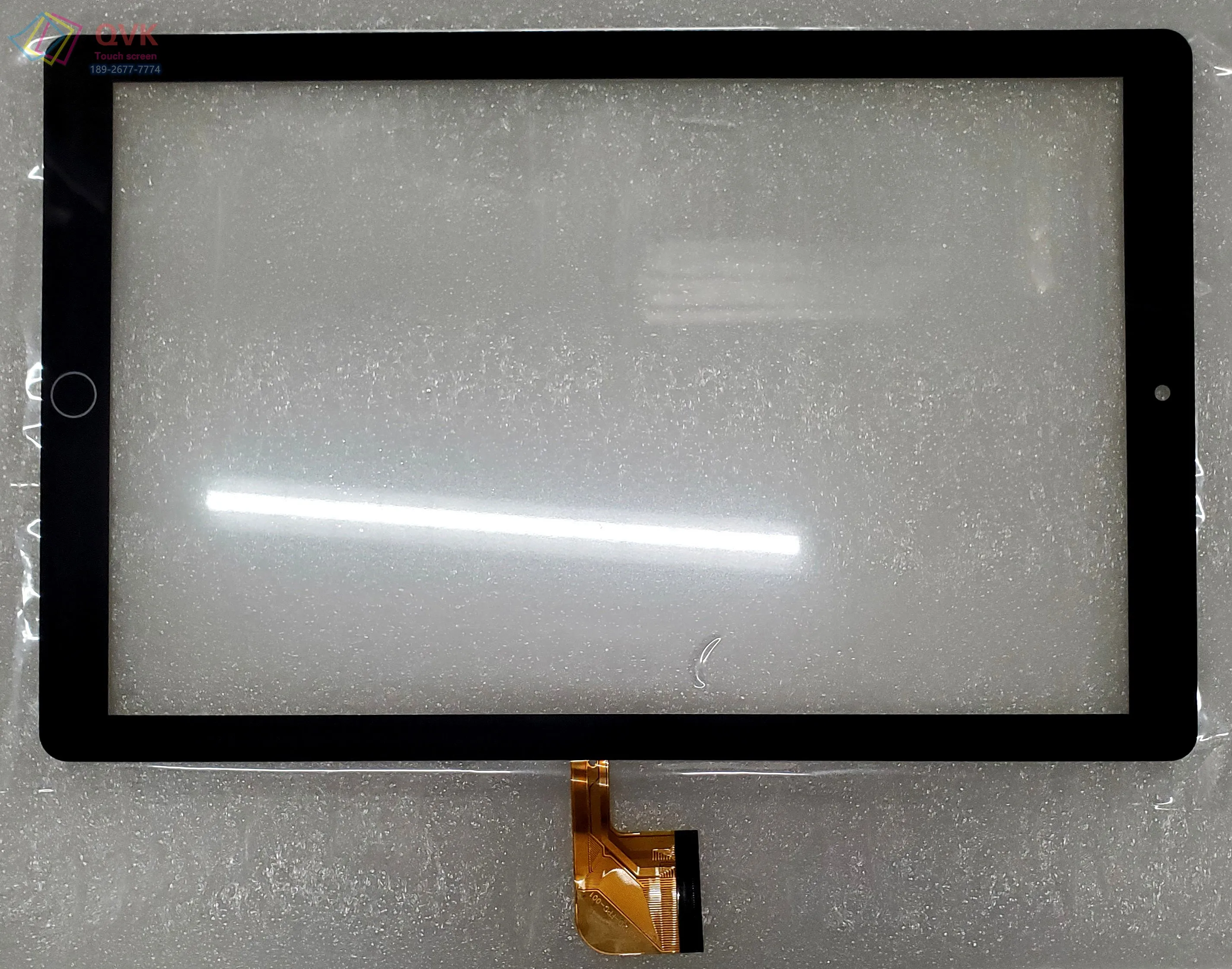 

Новый 10,1 дюймов черный сенсорный экран P/N CX012D-FPC-001 емкостный сенсорный экран с дигитайзером CX012D-001
